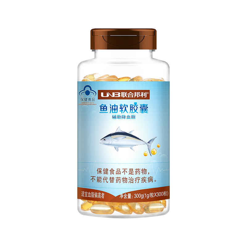 联合邦利牌鱼油维E软胶囊100粒/200粒/300粒