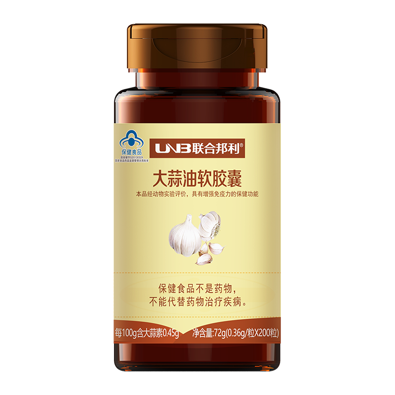 联合邦利牌大蒜油软胶囊